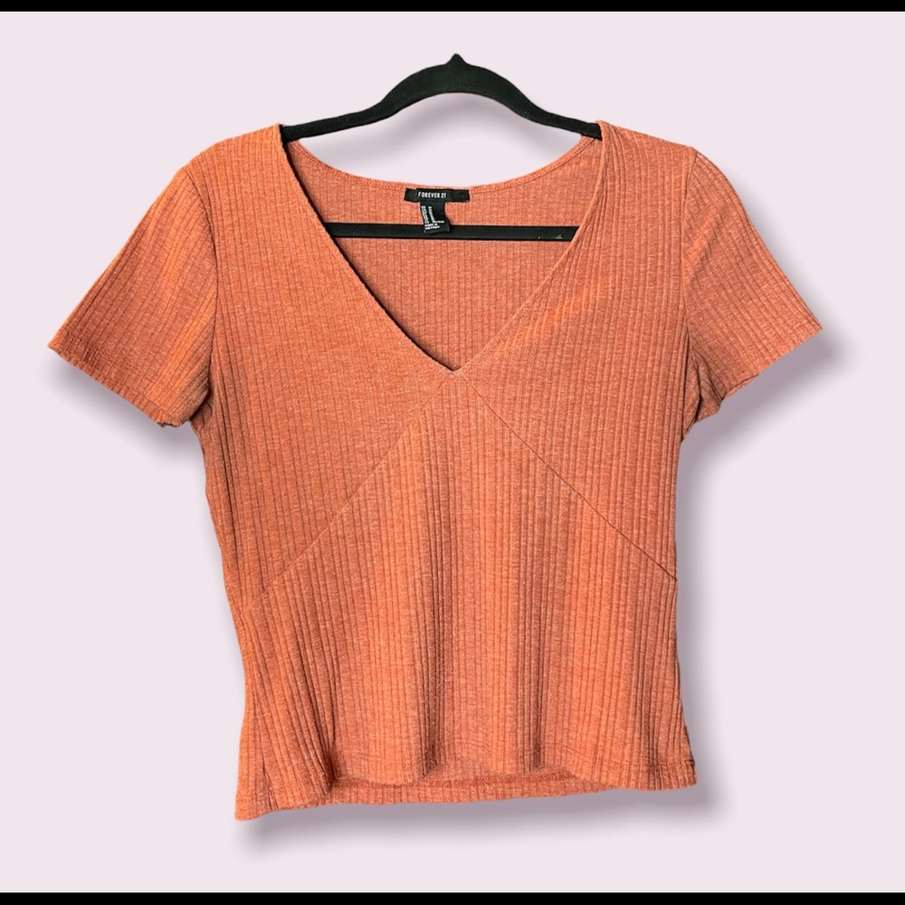 F21 short sleeve top - Picture 1 of 3